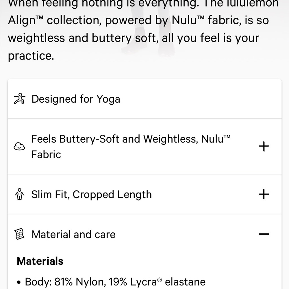 Lululemon align T-shirt - Picture 3 of 5